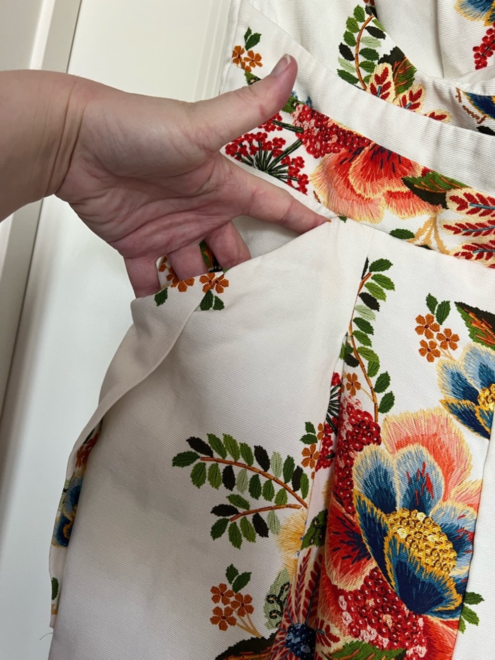 Farm Rio Strapless Jumpsuit - Picture 10 of 12